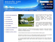 Tablet Screenshot of ecoviz.hu